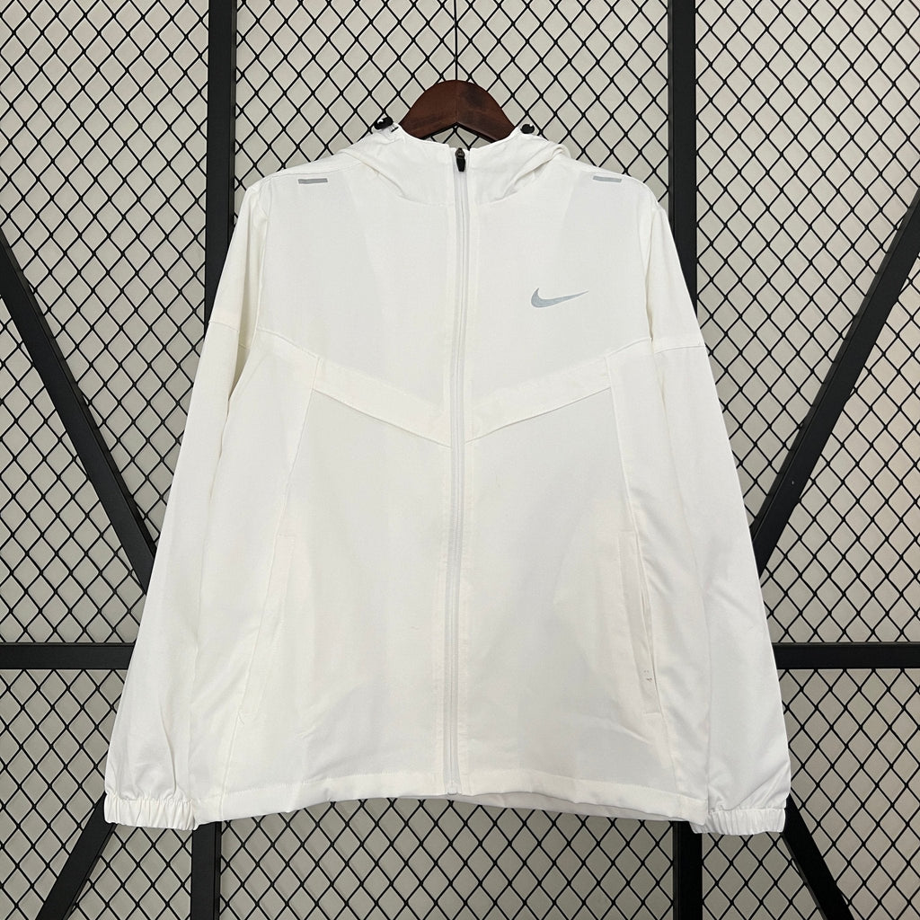Nike Windbreaker Jacke Weiß - 11Dropz