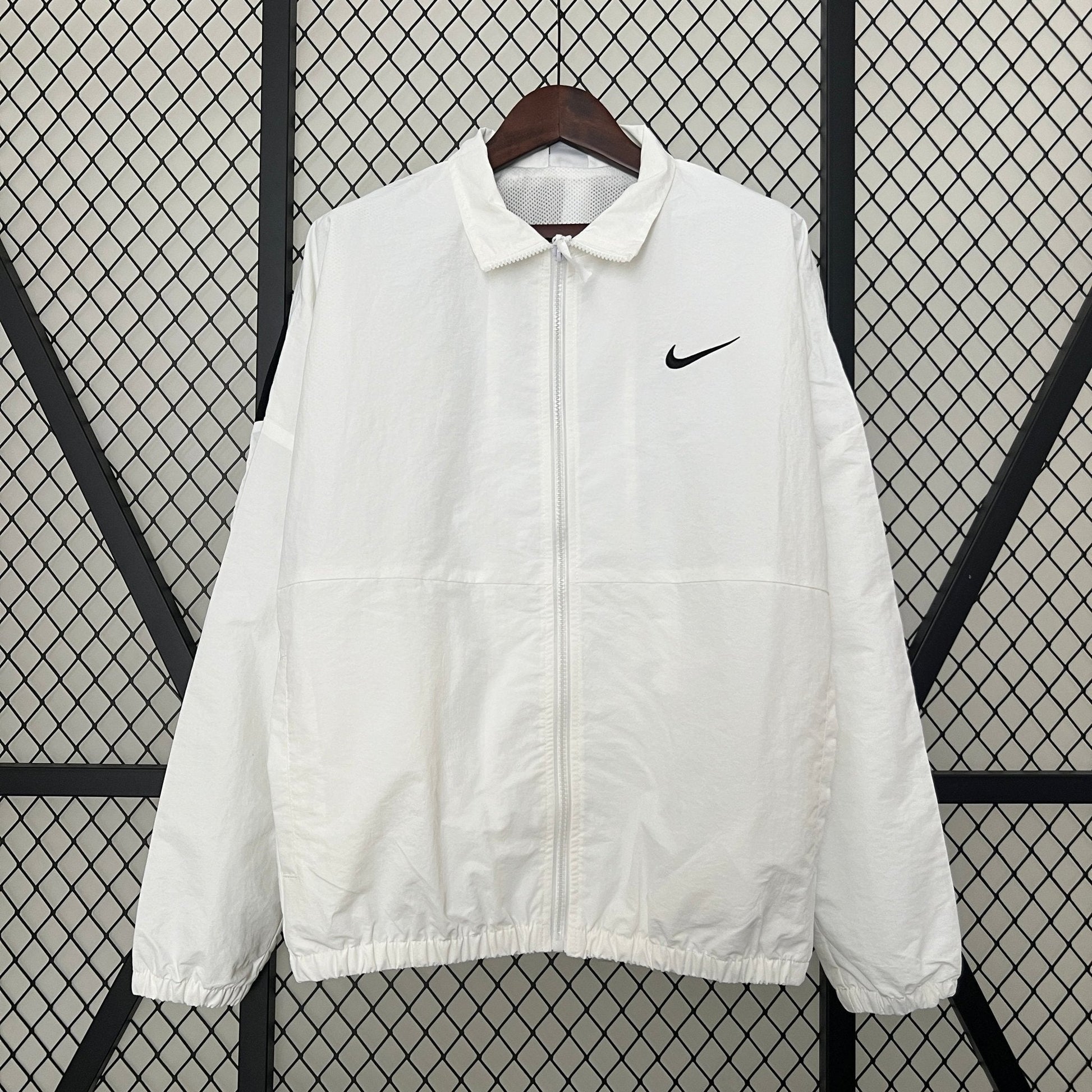 Nike Windbreaker Jacke Weiß 2024 Version - 11Dropz