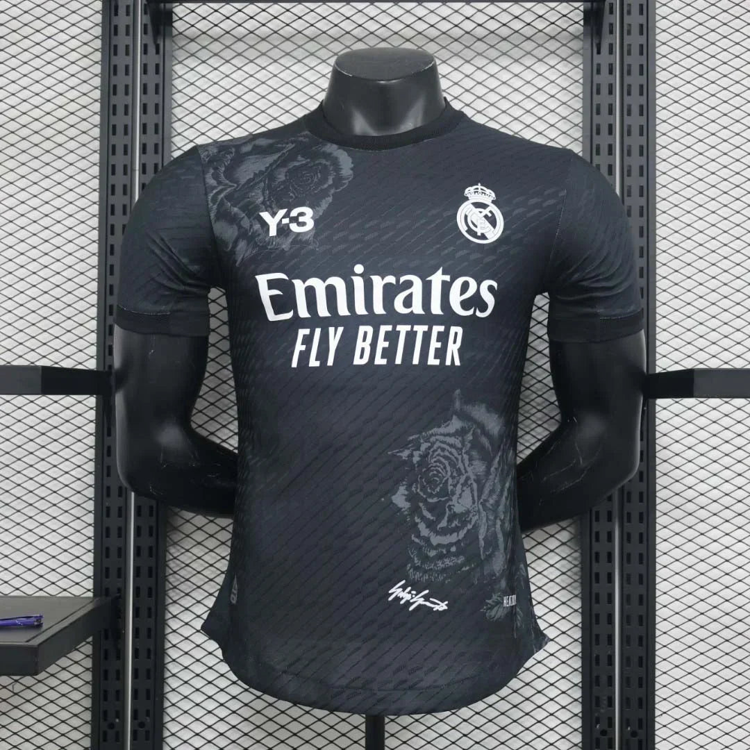 Real Madrid SPECIAL EDITION Black Y - 3 Trikot PLAYERS EDITION 2024/2025 - 11Dropz