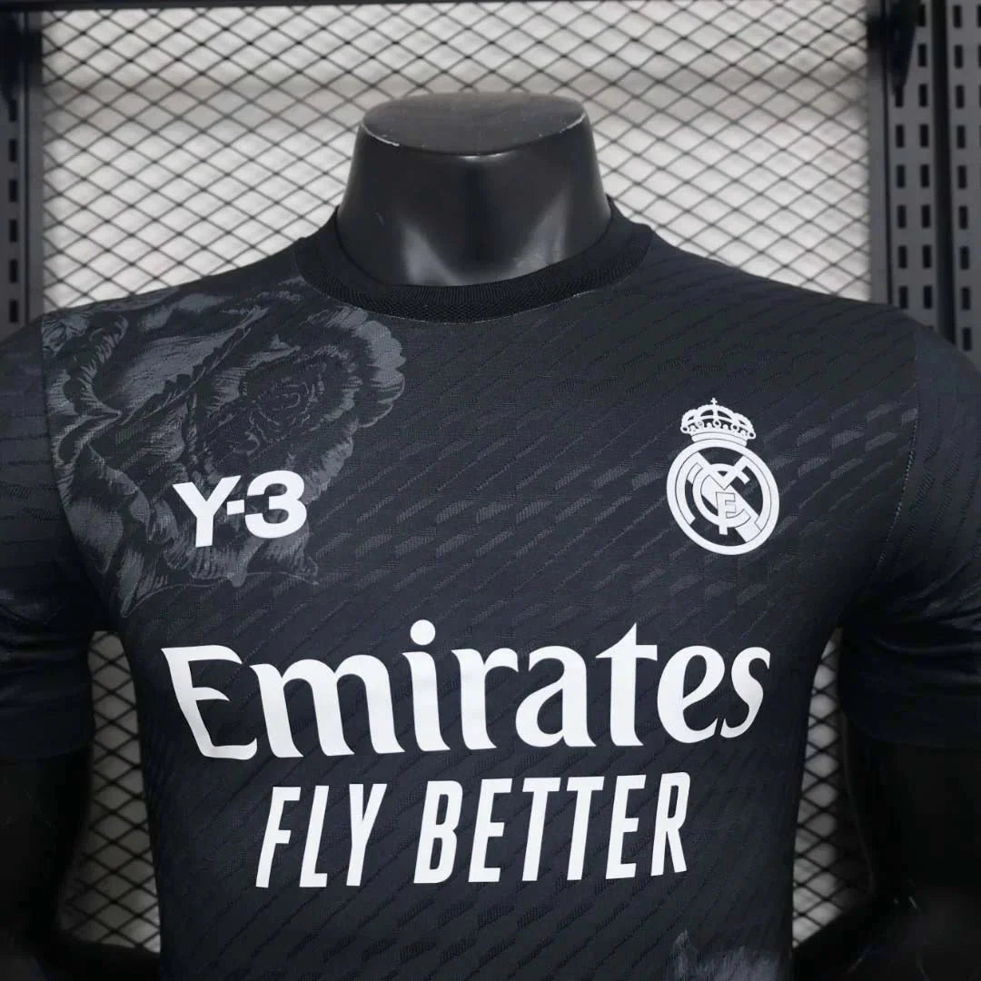 Real Madrid SPECIAL EDITION Black Y - 3 Trikot PLAYERS EDITION 2024/2025 - 11Dropz