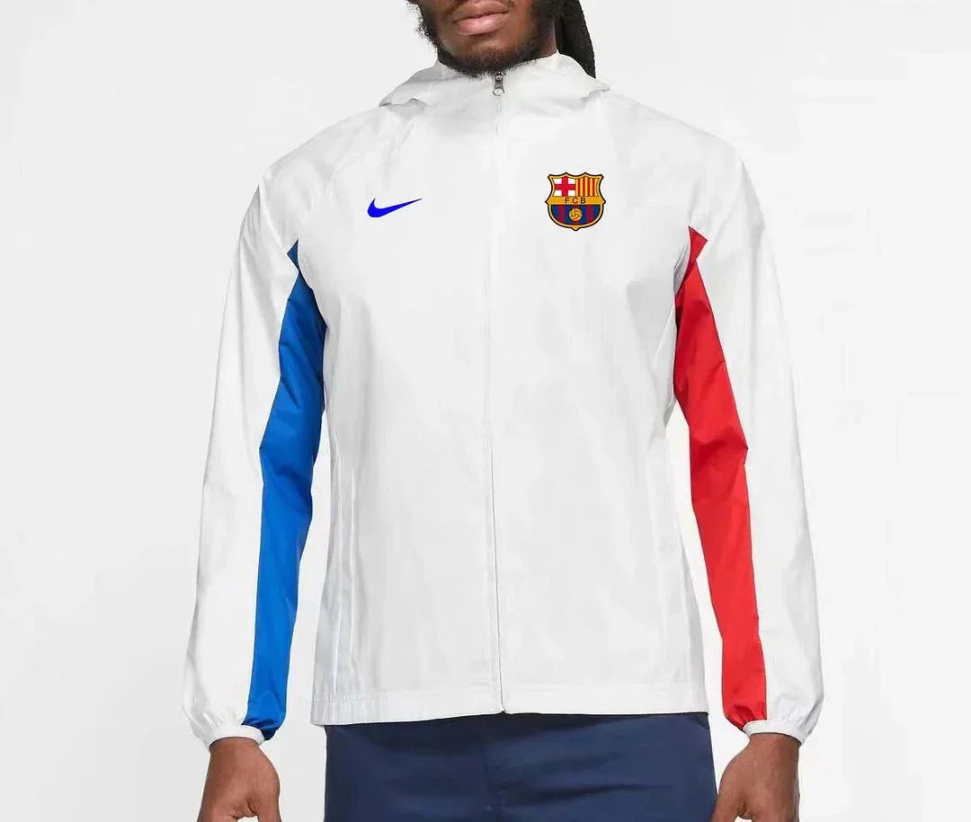 FC Barcelona Winterjacke Weiß - 11Dropz