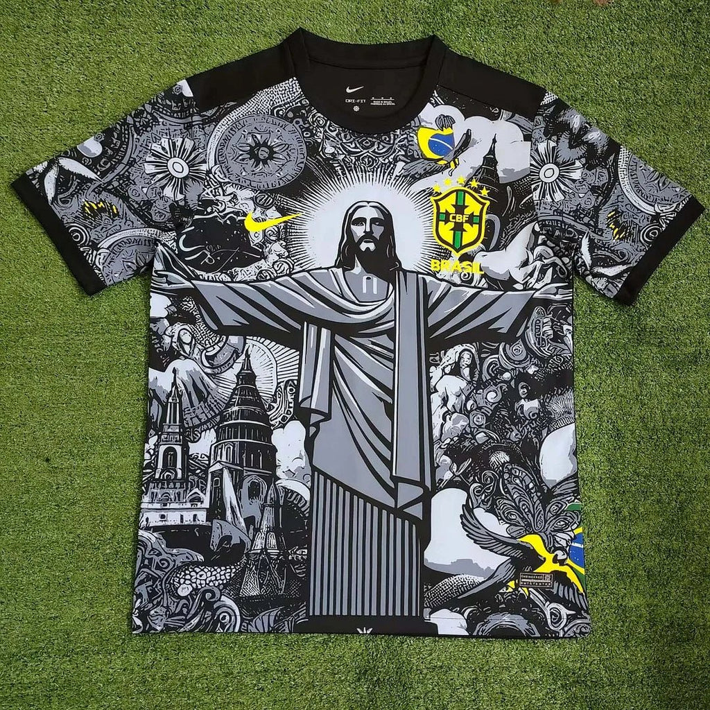 Brasilien National Team SPECIAL EDITION Trikot Jesus Black/Grey - 11Dropz