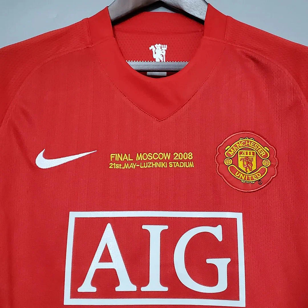 Manchester United Retro UCL Trikot 2007/2008 - 11Dropz