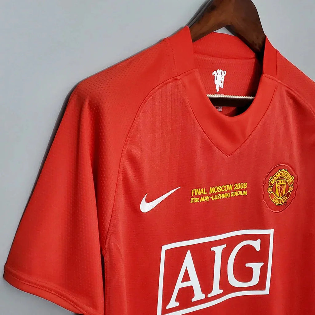 Manchester United Retro UCL Trikot 2007/2008 - 11Dropz